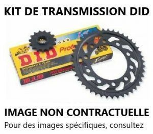 Kit piñon de ataque y cadena Did reforzada x-ring para Hyosung aquila 125 2001-2015