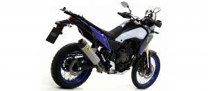 Escape homologado Arrow Indy race aluminio carbon end cap Yamaha tenere 700 2019-2022