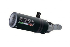 Escape GPR Exhaust System   Ducati Monster 821 2015/16 Escape homologado y tubo de conexión M3 Black Titanium