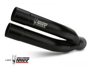 Escape YAMAHA YZF R3 2015 > 2023 Mivv DOUBLE GUN BLACK
