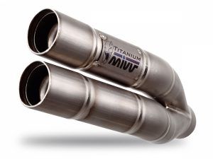 Escape YAMAHA FZ8 / FAZER 8 2010 > 2016 Mivv DOUBLE GUN FULL TITANIO