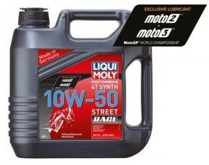 Aceite Liqui Moly 100% sintético 10W-50 4L Street Race