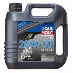 Aceite moto Liqui moly 20W50 MINERAL 4 litros