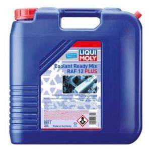 Garrafa 20L liquido refrigerante anticongelante Liqui Moly Coolant Ready Mix RAF 12+