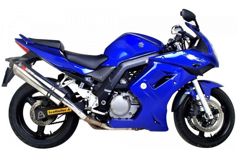 Escape Scorpion Factory inox redondo Suzuki sv 650 2003 - Imagen 2