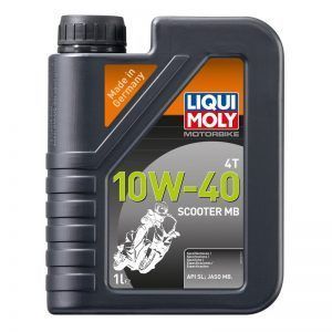 Bote 1L de aceite Liqui Moly SCOOTER 10W-40 10W40