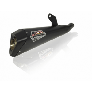 Escape Ixil  CB 500 F 13-15 (PC45) homologado SLIP ON - SLASH CONE XTREM BLACK X55SB