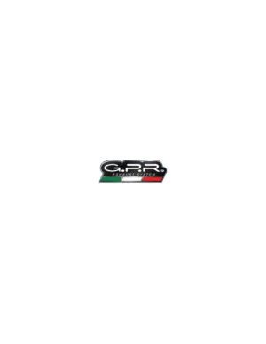Pegatinas adhesivas logo GPR EXHAUST pack 2 unidades