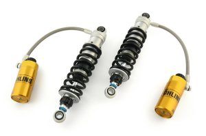 Öhlins Pareja de Amortiguadores STX 36 (328 mm, muelles negros) Harley Davidson Touring FLH/FLT HD 044
