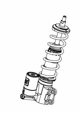 Öhlins Amortiguador STX 36 Scooter Piaggio Vespa Sprint 150 PI 801