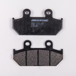 Braking Juego de Pastillas de Freno Semimetálicas SM1 para HONDA
