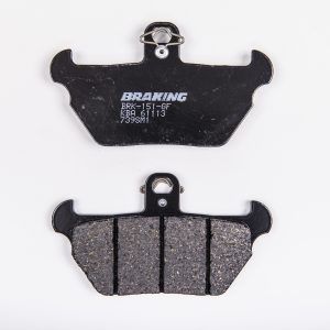 Braking Juego de Pastillas de Freno Semimetálicas SM1 para BMW
