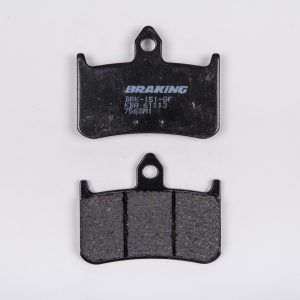 Braking Juego de Pastillas de Freno Semimetálicas SM1 para HONDA