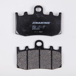 Braking Juego de Pastillas de Freno Semimetálicas SM1 para BMW