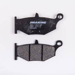 Braking Juego de Pastillas de Freno Semimetálicas SM1 para SUZUKI
