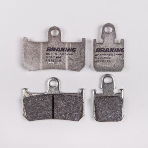 Braking Juego de Pastillas de Freno Semimetálicas CM66 para YAMAHA