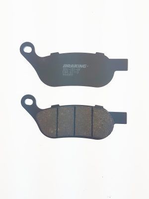 Braking Juego de Pastillas de Freno Semimetálicas SM1 para HARLEY