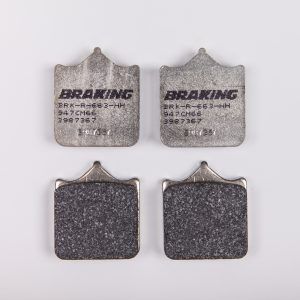 Braking Juego de Pastillas de Freno Semimetálicas CM66 para BMW