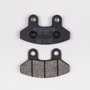 Braking Juego de Pastillas de Freno Semimetálicas SM1 para SYM