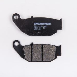 Braking Juego de Pastillas de Freno Semimetálicas SM1 para HONDA