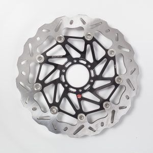 Braking Disco de Freno Delantero Izq. W-FLO SK2 Ø296/58 para HONDA