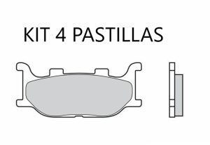 Pastillas de freno sinterizadas Brembo delanteras Yamaha tmax 500 2004-2007