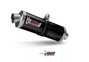 Escape BENELLI TRK 702 / X 2023 > 2023 Mivv OVAL BLACK con punta carbono