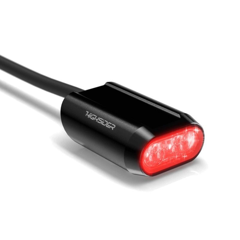 Piloto trasero LED HIGHSIDER Split-RS (con luz de matrícula)