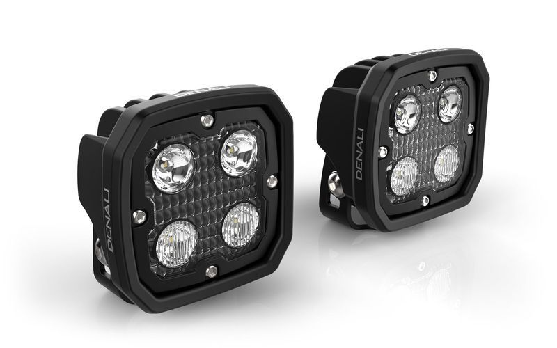 Kit de faro auxiliar LED DENALI D4 con controlador CANsmart™ GEN II