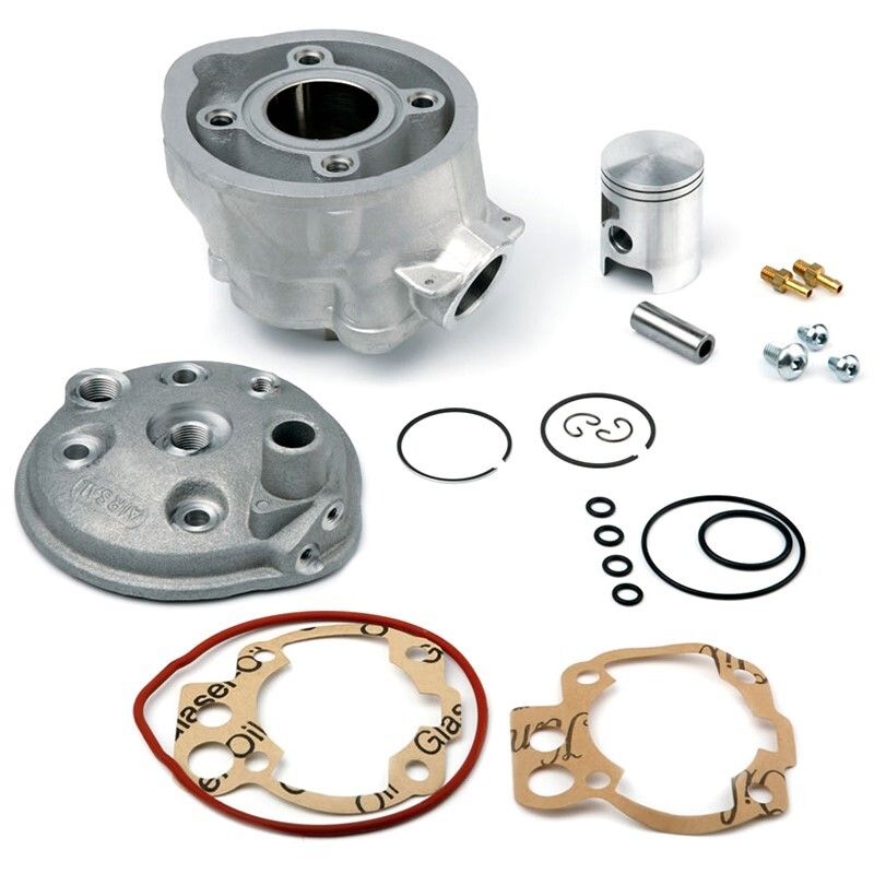Kit cilindro completo aluminio AIRSAL 76,6cc Minarelli AM6 (Tech piston)