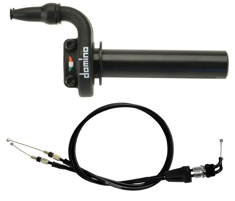 Kit acelerador DOMINO KRE con cables negro