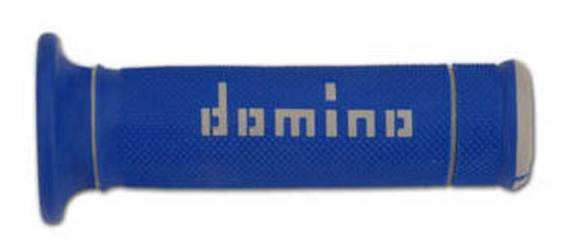 Puños de trial DOMINO azul/blanco A24041C4648A7-0