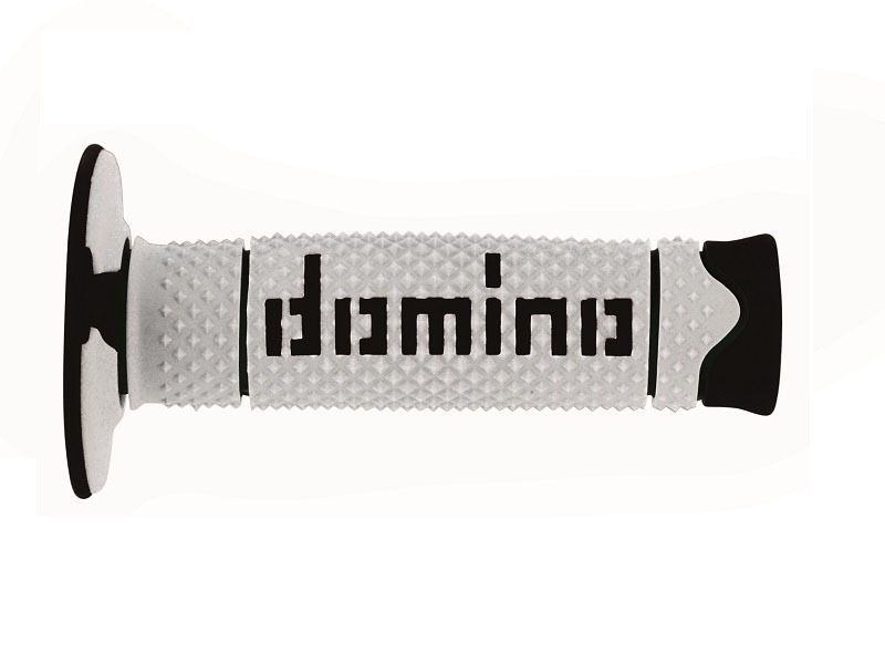 Puños off road DOMINO DSH blanco/negro A26041C4046