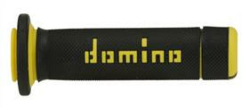Puños para ATV/Quad DOMINO 118mm negro/amarillo A18041C4740