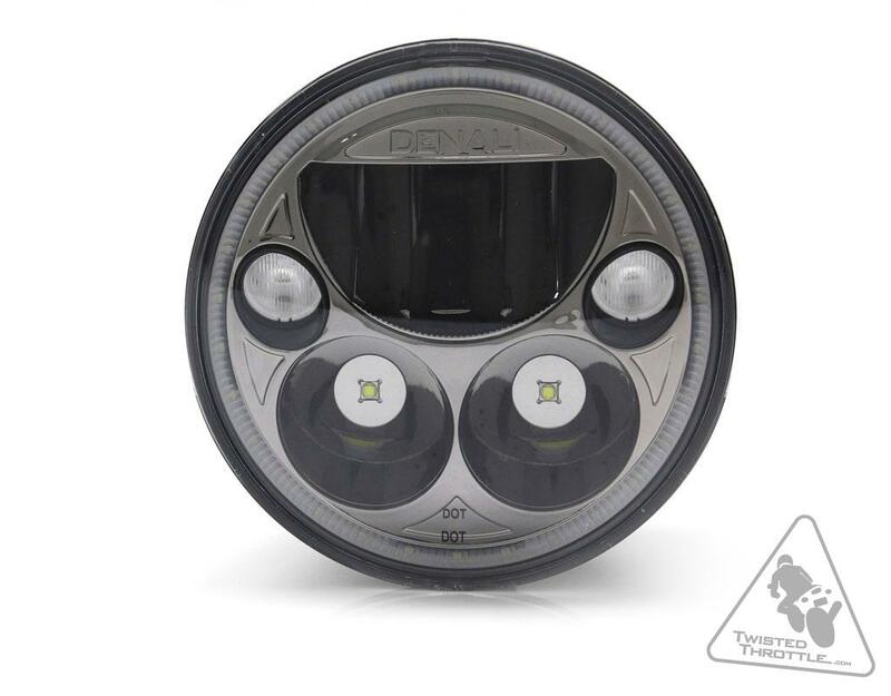 Faro LED Denali M5 Ø145mm Negro brillo