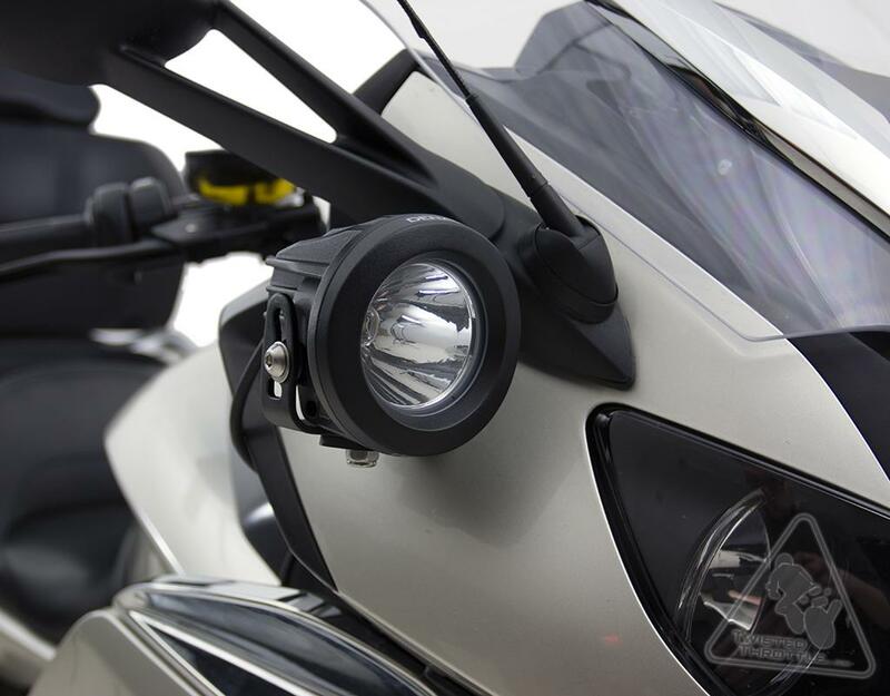 Soporte de luces al retrovisor Denali para BMW K1600GT/GTL