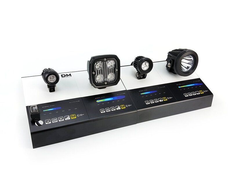 Expositor de mostrador Denali DM, D2, D4 y DR1