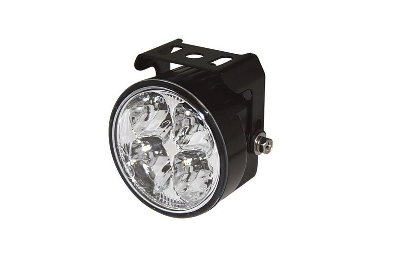 Luz de conducción diurna LED HIGHSIDER redonda