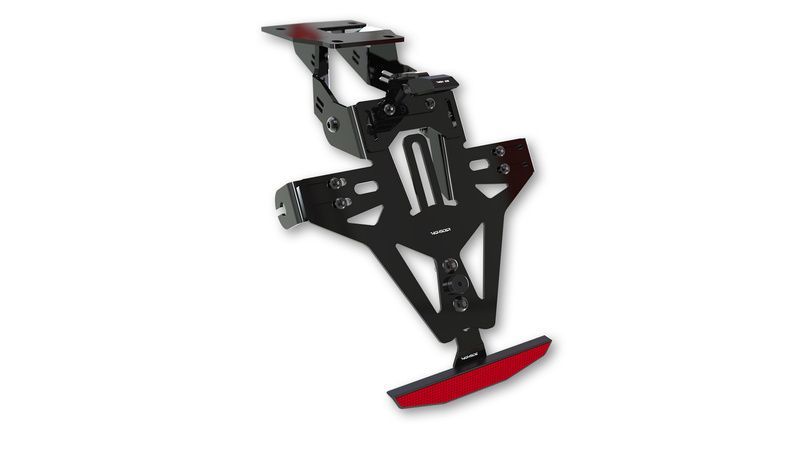 Portamatrículas HIGHSIDER Quadro Bundle (con luz de matrícula)