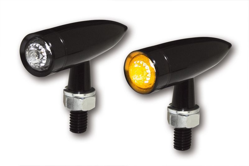 Juego de intermitentes LED HIGHSIDER Mono Bullet (largo)