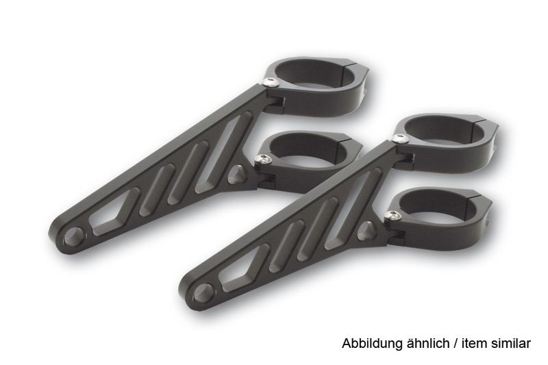 Soporte de faro para horquilla HIGHSIDER (largo) aluminio CNC - Ø 38-41 mm