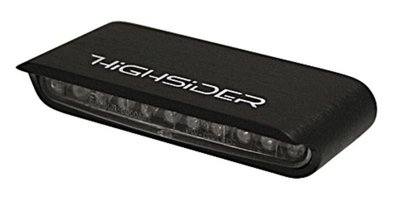 Piloto trasero LED HIGHSIDER Stripe (con carcasa de aluminio)