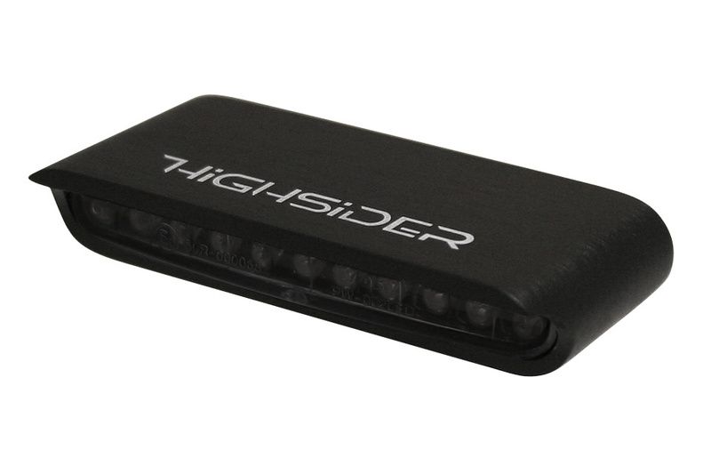 Piloto trasero LED HIGHSIDER Stripe (con carcasa de aluminio)