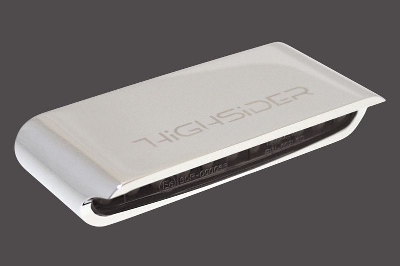 Piloto trasero LED HIGHSIDER Stripe (con carcasa de aluminio)