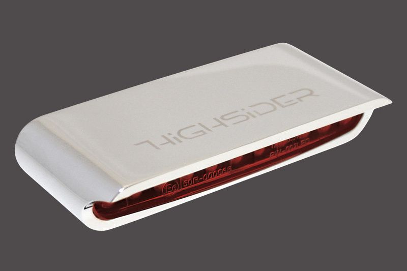 Piloto trasero LED HIGHSIDER Stripe (con carcasa de aluminio)