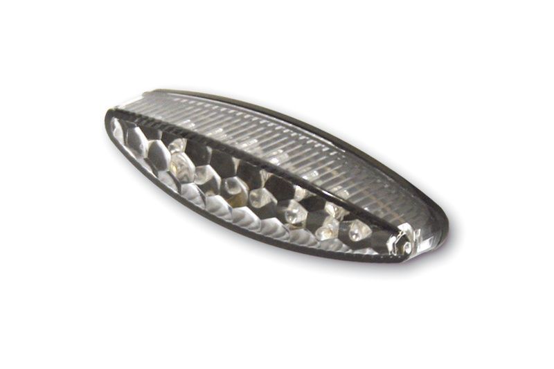 Piloto trasero LED HIGHSIDER Little Number1 (con luz de matrícula)