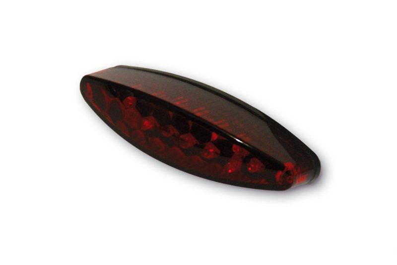 Piloto trasero LED HIGHSIDER Little Number1 (con luz de matrícula)