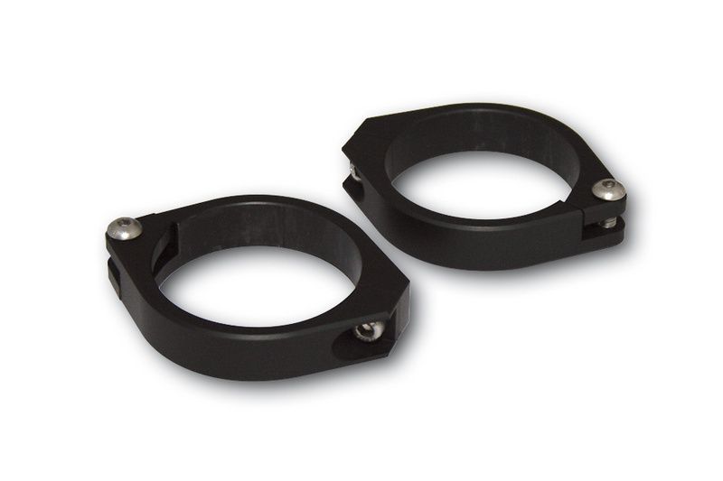 Juego de abrazaderas para horquilla HIGHSIDER aluminio CNC - Ø 47-54 mm