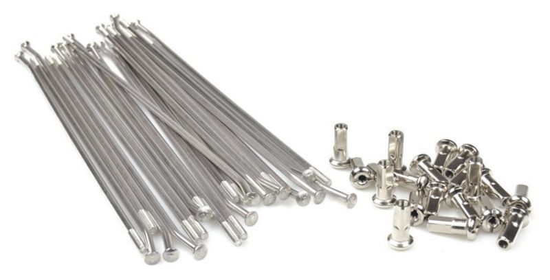 Juego de radios HAAN WHEELS 19" plata - 5 radios