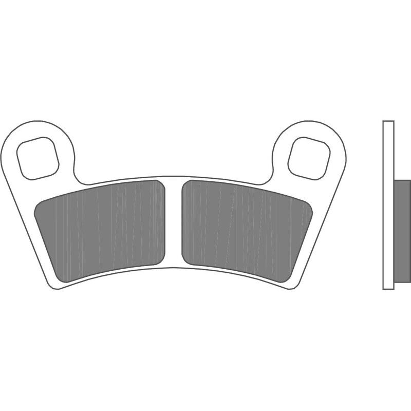 Pastillas de freno sinterizadas Brembo 07PO09SD